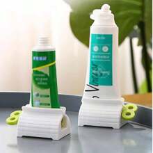 1件/2件/3件创意懒人牙膏分配器，自动牙膏挤压器护肤霜分配器返校