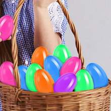 24pcs Minimalist & Practical Multi-Functional Easter Decorative Eggs - Multicolor - View 7