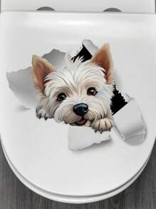 1 Stück Niedlicher Katzen Muster Toilettendeckel Aufkleber, selbstklebender Toilettentank Aufkleber, kreativer dekorativer Toilettendeckel Aufkleber, Badezimmer Accessoires, Heimdekoration, Vinyl Aufkleber für Heimdekoration, Toiletten Dekorationsartikel um Ihr Zuhause aufzufrischen, Geschenke zu Geburtstag, Abschluss, Raumdekoration, Wanddekoration, Badezimmerdekoration, Schlafzimmerdekoration, Raumdeko, Wohnzimmerdekoration, Hausdekoration, Heimdekoration