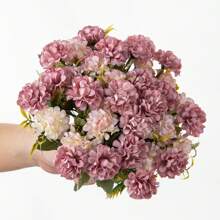 1PC/3PCS Hoa cẩm tú cầu nhân tạo Bó hoa lụa Cây giả cho Đám cưới mùa thu Ngày của mẹ Ngày lễ tình nhân Bình hoa cho Trang trí phòng ăn Phòng ngủ tại nhà, Phụ kiện tiệc sinh nhật lễ hội, Trang trí vườn ngoài trời - Nhiều màu - Xem 9
