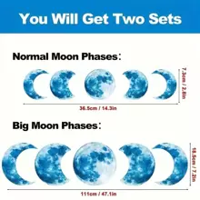 Pegatinas de pared con peces de océano que brillan en la oscuridad, pegatinas de vinilo con vida marina extraíbles e impermeables, para decoración de habitaciones y baños (azul y verde), pegatinas, pegatinas de pared, pegatinas de vinilo para decoraciones del hogar, artículos de decoración de primavera para refrescar tu hogar, pegatinas de decoración de ramas, regalos de cumpleaños y graduación