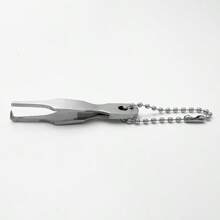 1 Pc Quick-Opening Ring Opener For Double-Loop Fishing Gear Small Accessories, Stainless Steel Fishing Tool