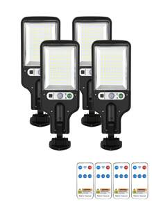 1/2/4/6/8 PCS Solar Wall Light, Outdoor Super Bright 60LED Solar Motion Sensor Wall Light, 3 Lighting Modes, Solar Panel Powered Garden Security Street Garden Light