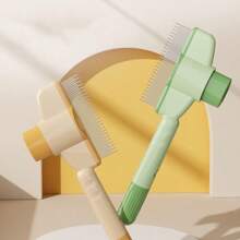 宠物自洁刷、去除底毛和跳蚤的猫刷、猫狗美容刷、宠物用品 - 查看 4