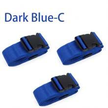 1/2/3/4PCS Suitcase Straps, Bright Color Adjustable Luggage Belts, TSA Approved - Multicolor - View 12