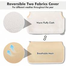 Cordless Cat Window Perch, Cat Hammock For Wall With 4 Strong Suction Cups, Solid Metal Frame And Two Replaceable Covers, Foldable Cat Beds For Indoor Cats (Large-Cushion Bed-Gray)