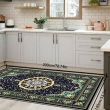 700g/Sq.M Crystal Velvet Rug With Non-Slip Backing, 5mm Thick, Bohemian Style Solid Color Rug, Soft And Washable For Indoor/Outdoor, Suitable For Living Room, Bedroom, Kitchen, Office, Home Decor Large Area Carpet Back To School