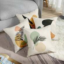4 Pcs Boho Throw Pillow Covers Home Decor Pillow Cases Decorative Outdoor Cushion Couch Sofa Pillowcases