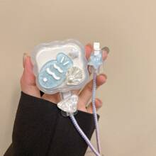 Set de 5 protectores de cargador estándar británico de 20W, para proteger tu cargador compatible con iPhone 16 Pro Max, 15, 13, 14, protector de cable de datos, protector de cargador iPhone 12 Pro Max, estuche DIY de pescado