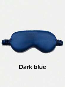 1pc/4pcs Soft & Breathable Faux Silk Sleep Eye Mask, Adjustable Elastic Band. Suitable For Travel, Business Trips, Napping, Flights. Great Companion For Home And Travel.,School,Back To School,Travel,Travel Essentials,Home Essentials,Eye Mask,Sleep Mask