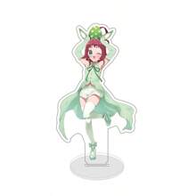 Anime Kimi No Koto Ga Dai Dai Dai Dai Daisuki Na Hyaku-Nin No Kanojo Decoración de marca de soporte acrílico de conejo de Pascua de 15 cm de alto