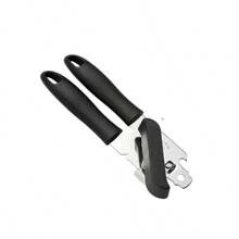 1 pieza Abrelatas multifunción, adecuado para personas mayores y con poca fuerza en las manos, abrelatas manual para uso doméstico, de cocina y restaurante, herramienta de cocina práctica - Negro - Ver 13