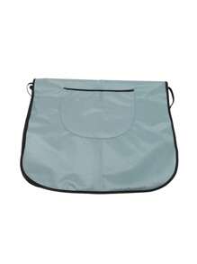 一件防水防油带口袋烹饪围裙，可调节厨房围裙连体衣，烹饪背心，适合家庭、餐厅和咖啡馆使用。 - 彩色 - 查看 11