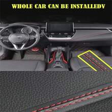 1M Car Door Seam Decorative Strip, Interior Decoration Accessories For Dashboard And Instrument Panel