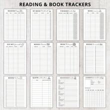 Reading Plan Notebook, 2025 Reading Plan, Reading Challenge, Book Review Diary, Monthly Reading Diary - Best Gift For Book Lovers,School Supplies,Back To School