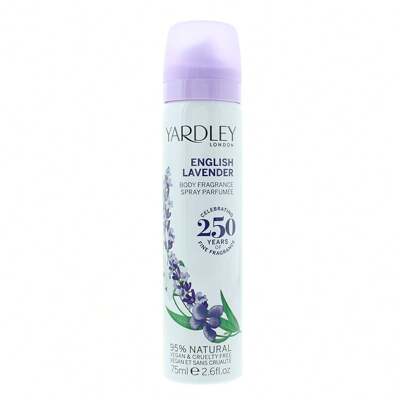 Yardley English Lavender Deodorising Body Fragrance 75ml