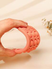 Silicone Bunny-Shaped Chewable Teething Toys, Pressable Bunny Teethers, Suitable For Soft Teething Toys For Both Boys And Girls.