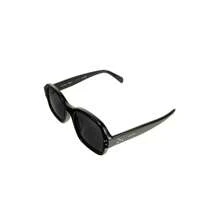 Celine CL40266U Kính râm nam 3 chấm phong cách hình học, phiên bản quốc tế - CL40266U5301A Đen - Xem 3