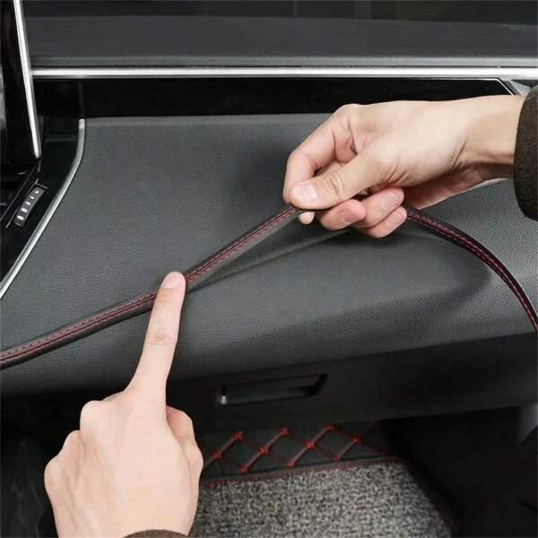 1M Car Door Seam Decorative Strip, Interior Decoration Accessories For Dashboard And Instrument Panel