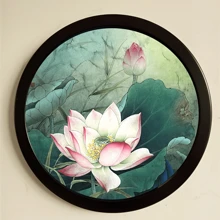 Khung ảnh tròn bằng gỗ phong cách Bắc Âu 2026 với họa tiết "Tưới nước cho khu vườn của bạn" | Trang trí tường chủ đề cây cối, phù hợp cho nhà và văn phòng | Quà tặng Ngày Valentine, Lễ Phục Sinh, Ngày của Mẹ | Khung ảnh thủ công kiểu Scandinavia [treo tường] Quà sinh nhật, quà tốt nghiệp - Nhiều màu - Xem 5