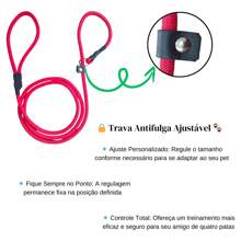 Unified Guide Collar 2 Meters Dog Training Pet Poly Rope 10mm - 淺粉色 - 查看 4