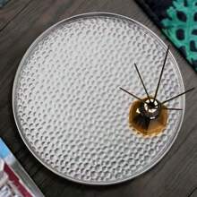 1pc Retro Exquisite Storage Metal Tray Decor Jewelry Accessory Plate Nordic Ins Style Jewelry Tray Tabletop Tray Wedding Opening Ceremony Decoration Tray Storage Items - Multicolor - View 8