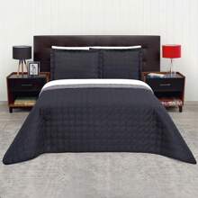 Pinsonic Lightweight Duvet: Freshness And Style For Your Home With Double View - Beautty Home - 黑色和灰色 - 查看 3