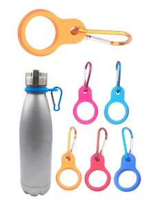 [1/2 opakowania haczyków na butelki z wodą do sportów outdoorowych] Wielofunkcyjny i przenośny design, stworzony dla entuzjastów aktywności na świeżym powietrzu! Wykonane z trwałych materiałów, haczyki bezpiecznie trzymają butelki z wodą i pojemniki na napoje.