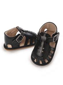 Breathable Non-Slip Summer Sandals For Infants And Toddlers - Black - View 5