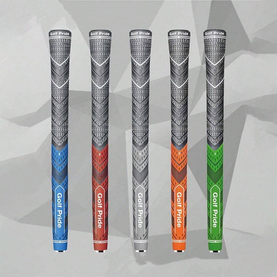 1 件高尔夫球杆握把，外加橡胶和棉线，多色，休闲户外运动小工具
