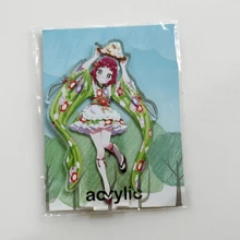 Anime Kimi No Koto Ga Dai Dai Dai Dai Daisuki Na Hyaku-Nin No Kanojo Decoración de marca de soporte acrílico de conejo de Pascua de 15 cm de alto