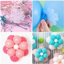 Kit de 32 piezas de accesorios para globos, adecuado para arcos de globos, guirnaldas de globos, para fiestas de Pascua, cumpleaños, bodas, bautizos, graduaciones, Halloween, Navidad, Año Nuevo, regalos del Día de la Madre