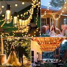 木瓜造型电池供电串灯，多模式复古吊灯，可调光，复活节和狂欢节礼物，适用于遮阳伞、花园、阳台、庭院、卧室、咖啡馆、酒店、家居、派对、生日装饰、商业照明（不含电池）