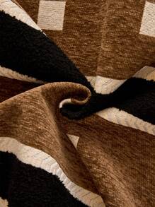 1pc Luxury Sofa Cover Cushion, Modern Minimalist Chenille Anti-Dust Anti-Slip Fashion Sofa Seat Pad, Washable, Color-Fast, Pet-Friendly, Fits Bedroom, Office, Living Room, L-Shaped Sofa 1/2/3/4 Seats - Brown - View 10