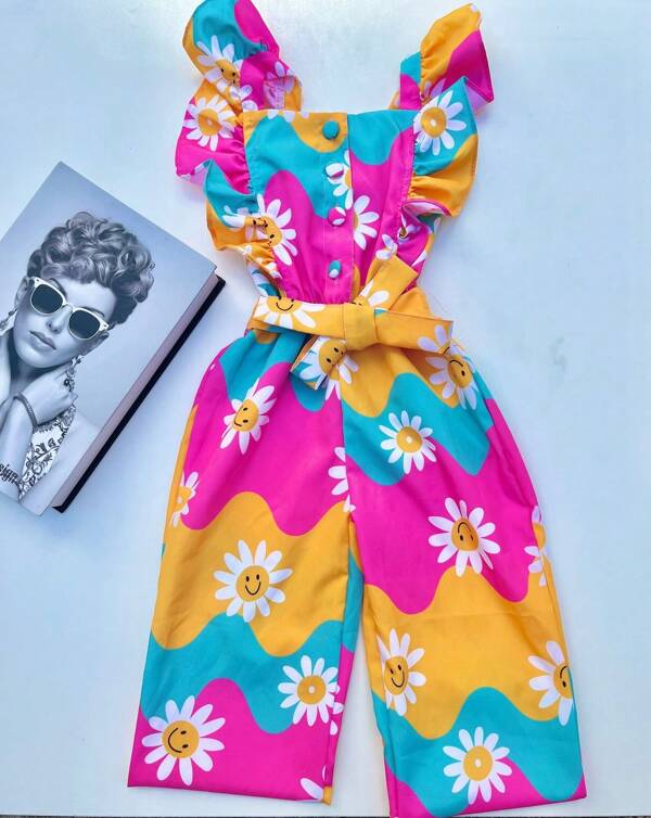 Pequeninos Kids - Macacão Multicolorido Infantil - ESTAMPAS VARIADAS