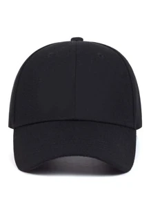 1pc Unisex Solid Color Minimalist Baseball Cap Suitable For Daily Wear In Spring And Summer Outdoor Sunshade Hat - White - View 6