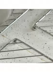 1 Peça Descanso Quadrado, Tapete de Mesa de Cozinha Resistente ao Calor, Porta-Copos, Sousplat, Presente de Natal (Alguns arranhões na superfície dos produtos metálicos são normais e não afetam o uso)