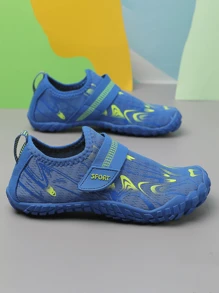 Kids Water Shoes Beach Sandals, Comfortable Lightweight For Swimming, Beach, Walking, Sports During Summer - Blue - View 4