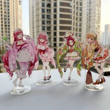 Anime Kimi No Koto Ga Dai Dai Dai Dai Daisuki Na Hyaku-Nin No Kanojo Decoración de marca de soporte acrílico de conejo de Pascua de 15 cm de alto