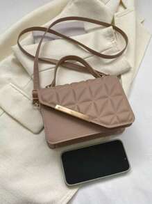 精致优雅的便携式迷你时尚翻盖顶部手柄包，配有可调节肩带，适合女性，适合女士，适合女性、妈妈和女朋友的最佳个性化礼物