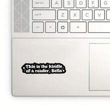 Reader Bella Sticker, Booktok, Twilight, Bookish Sticker, Kindle Sticker, For Water Bottles, Laptops, Phone Cases, Decor, Journaling, Scrapbooking - Pink - View 7