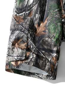 3pcs Men's Casual Cargo Shorts, Breathable Loose Fit Summer Outdoor Multi-Pocket 5 Inch Inseam Shorts - Grey - View 5