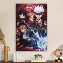 Framed THE EXCHANGE TRX Japanese Comics Anime Jjk Posters (1) Painting On Canvas Wall Art Poster Scroll Picture Print Living Room Walls Decor Home Posters - 框架 - 查看 2