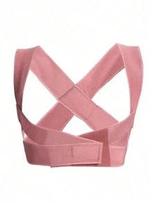 1 pièce Correcteur de posture adulte invisible, réglable, confortable, respirant et de soutien pour hommes et femmes. Accessoires de gym pour l'entraînement, l'ouverture de la poitrine, le développé couché et l'entraînement du dos