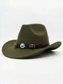 1 件儿童卷边派对帽，可拆卸配件，适合节日、聚会、郊游