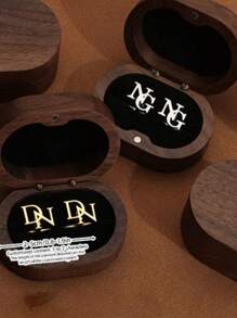2pcs Custom Groomsmen Cufflinks, Personalized Initial Letter Cufflinks, Groomsmen Gift, Customized Art Monogram Cufflinks, Best Gift For Men, Birthday, Christmas, Halloween