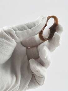 Pair Skin Thin Soft Flexible Ear Tunnels Double Flare Ear Plugs Flesh Tunnel Ear Gauge Expander Stretcher Earlets Earrings - As Shown - View 5