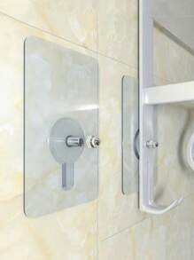 Ganchos adhesivos para pared sin tornillos, soportes de montaje en pared adhesivos y sin taladrar, pegatinas de marco de fotos de acrílico - Multicolor - Ver 3