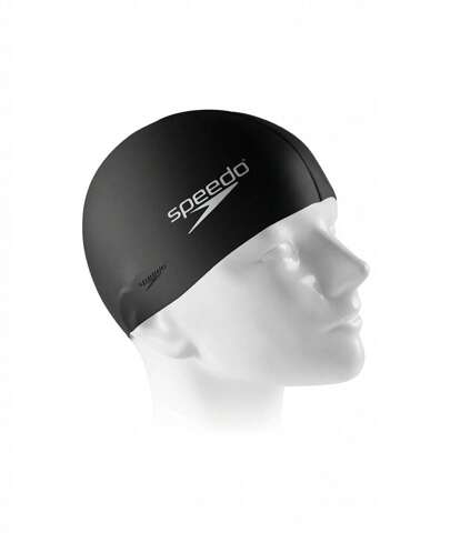  Touca de natação Adulto em silicone flat cap Speedo Preto Único