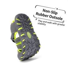 Boys Girls Closed-Toe Outdoor Summer Sport Sandals(Toddler/Little Kid/Big Kid) - 綠色 - 查看 5